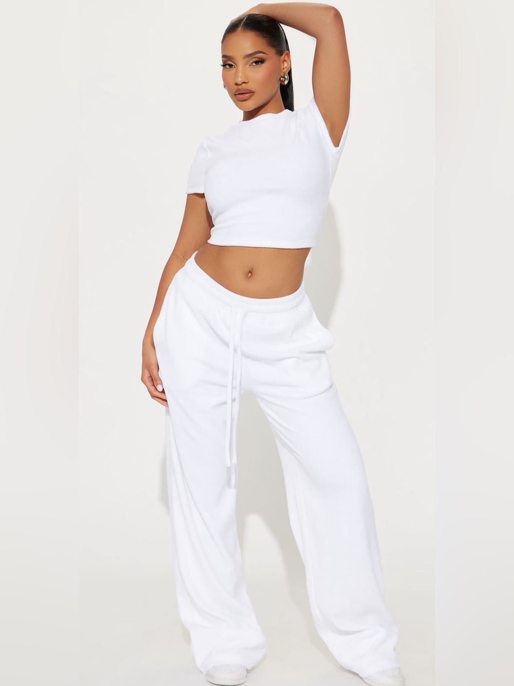 Fashion Nova - OG Trendsetter Velour Baby Tee Set
